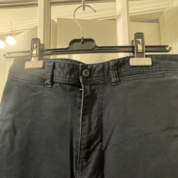 GAP High Rise Wide Leg Crop in Black - Picture 3 of 5